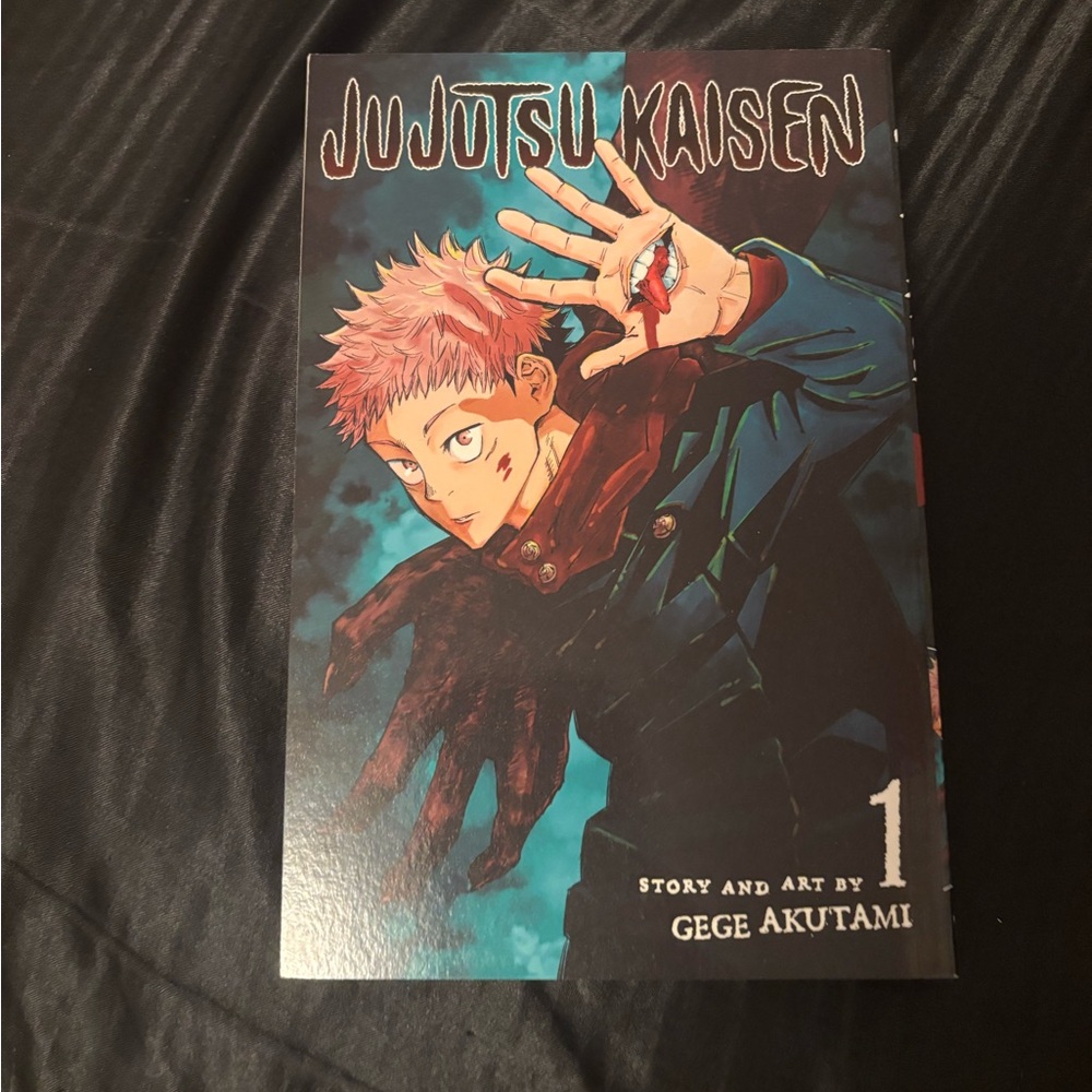 Manga Jujutsu Kaisen Volume 1 - Black and Red Cover